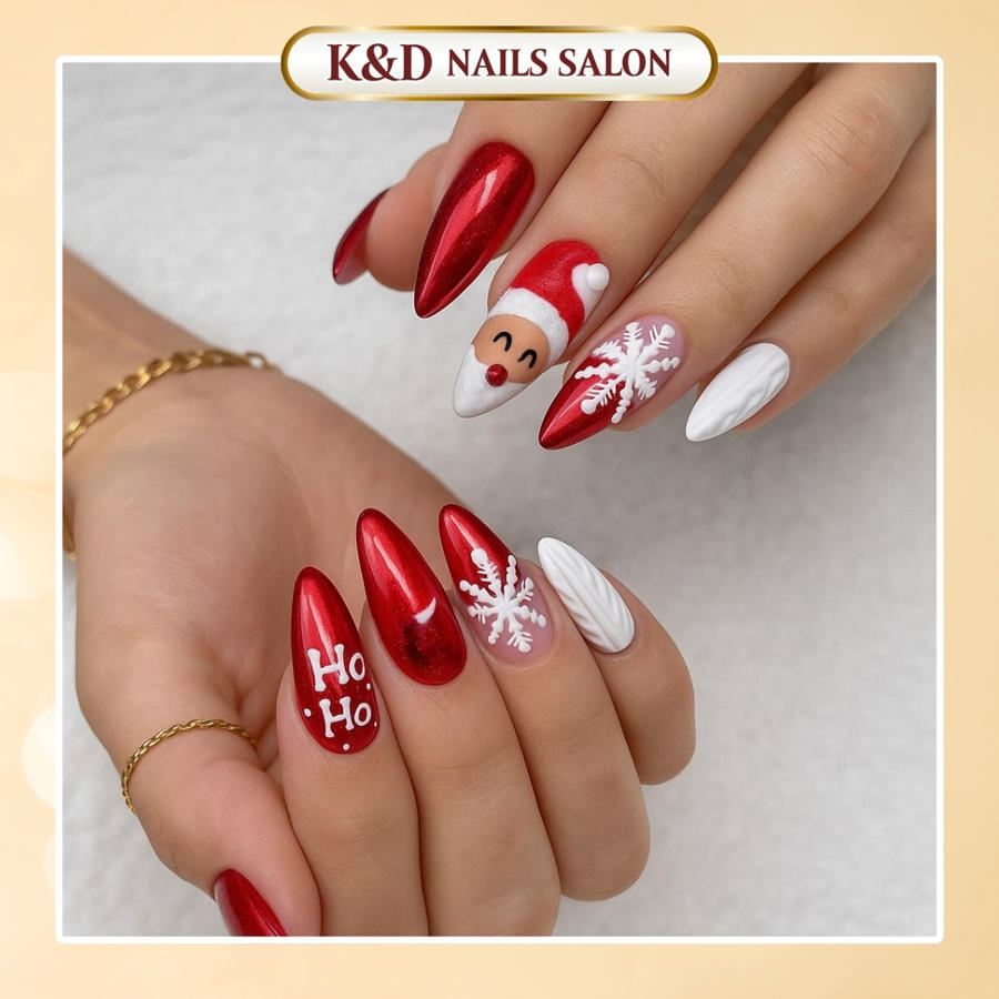nail design by K&D Nails Salon